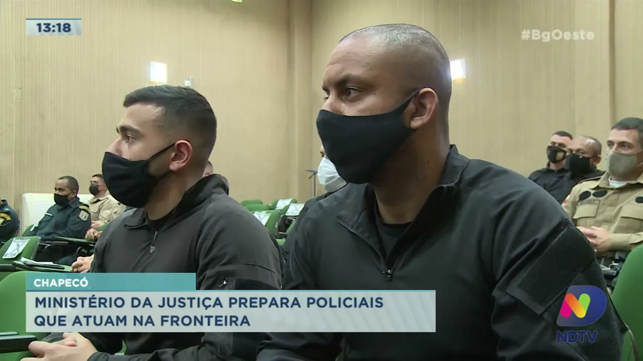 Ministério da Justiça prepara policiais que atuam na fronteira Brasil/Argentina