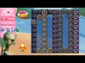 10 Moves 5 Color BomBs Combo 200 Red Candies 200 yellow Candies