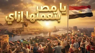  يا مصر بتعمليها إزاي      أقوى أغنية وطنية مصرية        حماس وفخر لكل مصري دندنها