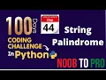 Day 44 100 Days Coding Challenge in Python