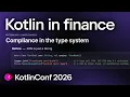 Kotlin as a Safety Net Type Driven Reliability in the Finance Industry Yuri Geronimus