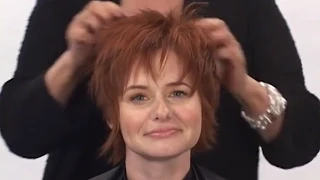 How to do a Pixie Cut on Red Hair