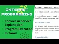 Servlet Cookies Execution Cookies Internet Programming Anna University Syllabus Servlet