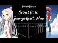 Download Lagu 【EASY Kalimba Tutorial】 Secret Base ~Kimi ga Kureta Mono~ from \