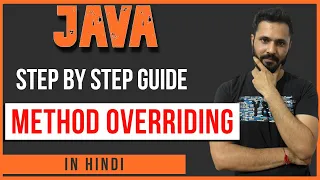 Java tutorial in Hindi for beginners Method overriding in Hindi java Method Overriding