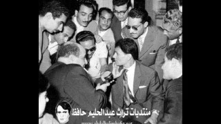 العندليب يحاور مصطفى أمين وعلي أمين بمناسبة اليوبيل الفضي لآخر ساعة      دندنها