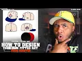HOW TO DESIGN A FITTED HAT FROM SCRATCH DKNIGHT TV