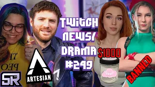 STPeach Banned, Artisian Builds Backlash, Amouranth sells Farts, Ironmouse - Twitch Drama/News #249