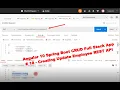Angular Spring Boot CRUD Full Stack App - 18