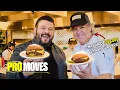 Smash Burger Master Class with George Motz and Adam Richman Pro Moves