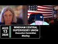 Windham Central Supervisory Union Executive Committee Mtg 26