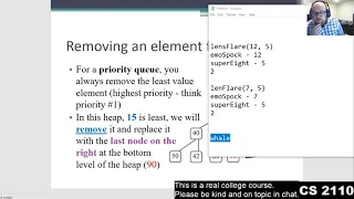 CS 2110 - Final thoughts continued from exam review
