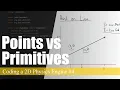 Point vs Primitives Coding a 2D Physics Engine in Java