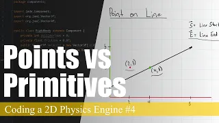 Point vs Primitives Coding a 2D Physics Engine in Java