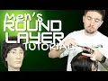 How to Cut a Round Layer - Barber Tutorial for Natural Shape Flow