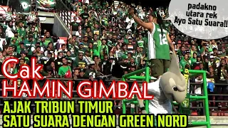 Download Cak Hamin Gimbal Ajak Bonek di Tribun Timur ikuti Satu Suara dengan Green Nord MP3