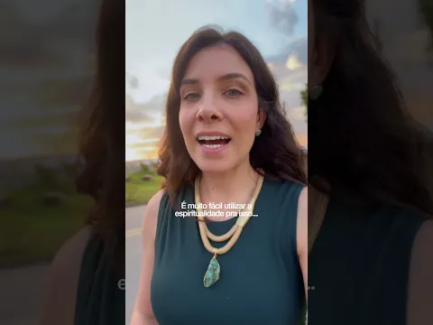 É muito fácil usar a espiritualidade pra isso!