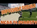 Impossible rebuild NCAA 14 Humble Beginnings