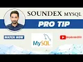 SQL MYSQL SOUNDEX Function Similar to LIKE