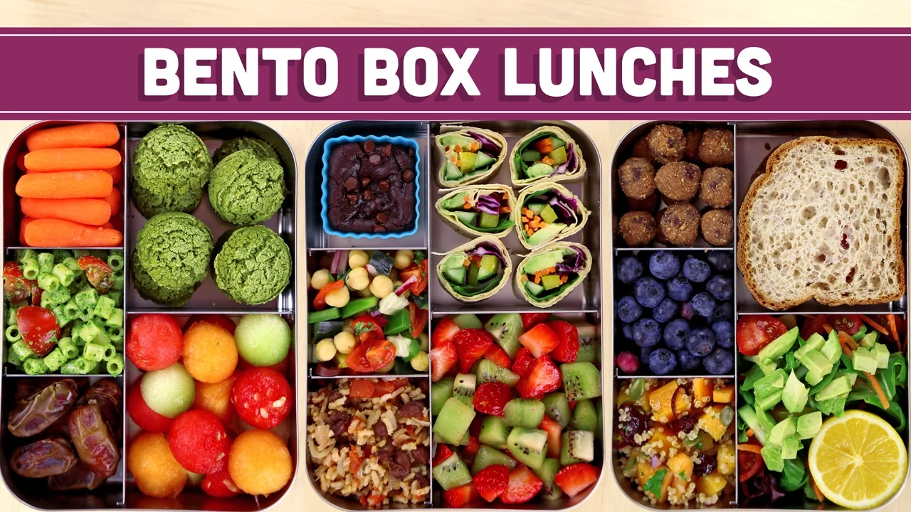 Bento Box Lunches   Healthy & Vegan! - Mind Over Munch