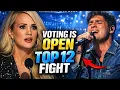 American Idol Voting Is Open Top 20 Done Top 12 Fight Begins