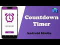 Countdown Timer android studio 2024