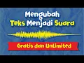 Download Lagu Mengubah Teks Menjadi Suara Gratis dan Unlimited
