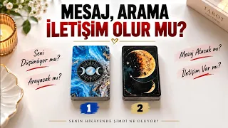Mesaj atar mı, arama ve iletişim olur mu?/ Sonumuz ne olur?/ Tarot, tarot açılımı