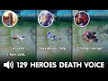Download Lagu 129 Heroes De*th Voice and Quotes | Mobile Legends