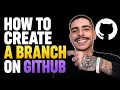 HOW TO CREATE A BRANCH ON GITHUB STEP-BY-STEP GUIDE 2026
