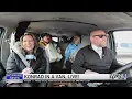 Sarah Jindra joins Konrad in a van