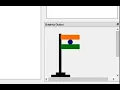 Make an Indian Flag Using BASIC-256 coding tool - 256