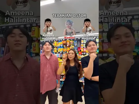 KITA FANS NYA AMEENA KAMARI 😍💗 #ameena #kamari #games #impostor
