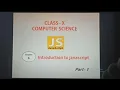 Class - X Computer Science Ch-6