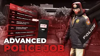 advanced fivem police job script esx qb qbox 