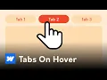 How to Make Cool Hover Tabs in Webflow Fast