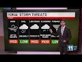 Tuesday afternoon weather