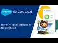 How to Setup and configure Net Zero Cloud