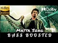 Download Lagu Matta Song BASS BOOSTED | GOAT | Thalapathy Vijay, Yuvan Shankar Raja