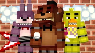 mine nights at freddys day 1 fnaf minecraft roleplay