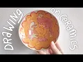 How to paint on ceramics Making some illustrated bowls