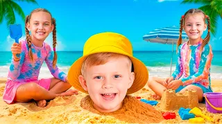 Kids Learn Beach and Sun Safety Rules