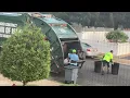 Town of Islip CCC McNeilus Garbage Truck 20 Passing By My Street Picking Up Garbage