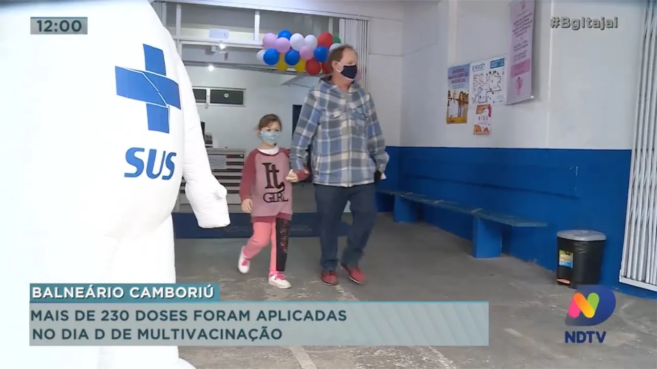 Mais de 230 doses foram aplicadas no dia D de multivacinação