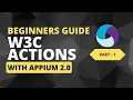 Introduction to W3C Gesture Actions - Part 1
