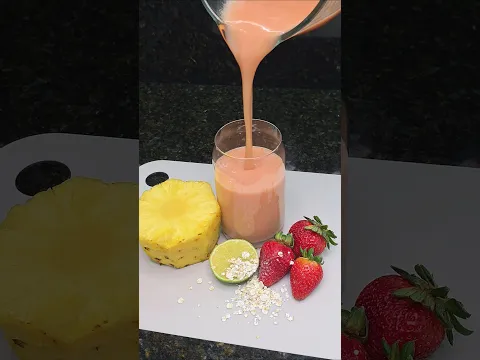 Mezcla avena con piña