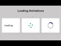 Advanced Loading Animation Using HTML and CSS Complete Tutorial