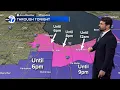 Chicago Winter Storm Warning Several inches of snow measured across area