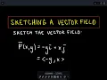 Vector Fields - Sketching in 2D and 3D