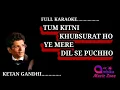 Download Lagu Tum Kitni Khubsurat Ho | Crystal Clear Karaoke| Kishore Kumar | Ambika Music Zone
